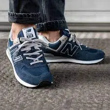 Alternative view of Giày New Balance 574 'Navy' ML574EGN