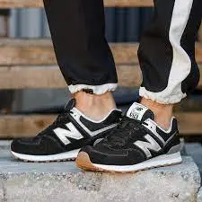 Alternative view of Giày New Balance 574 'Black' ML574HRM