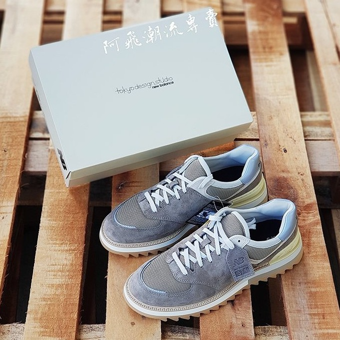 Giày New Balance Tokyo Design Studio x 574 'Grey Dune' MS574TDT - Ảnh 5