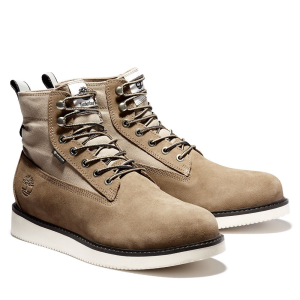 Alternative view of Giày Timberland Suede Waterproof 'Dark Beige' A4216D82