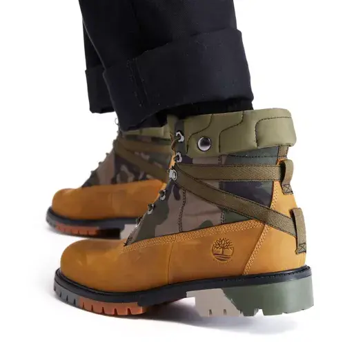 Giày Timberland Men's 6-Inch Heritage Waterproof Wheat Full-Grain A29NX231 - Ảnh 3