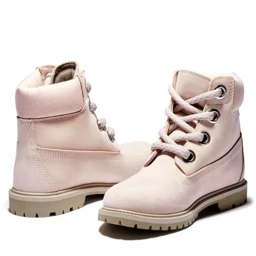 Giày Timberland Wmns Heritage Waterproof All Pink A2Q7H662 - Ảnh 3
