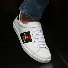 Giày Gucci Ace Embroidered 'Bee' 429446-A38G0-9064 - Ảnh 3