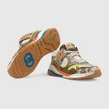 Giày Gucci Ultrapace Brown Yellow 592348-1LH10-9575 - Ảnh 4