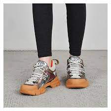 Giày Gucci Wmns Flashtrek 'Multi-Color Metallic' 543283-DOR50-8267 - Ảnh 4