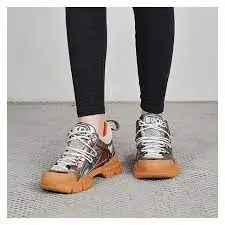 Giày Gucci Wmns Flashtrek 'Multi-Color Metallic' 543283-DOR50-8267 - Ảnh 4