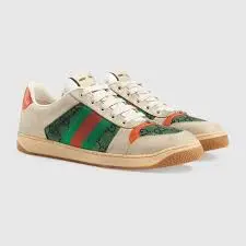 Giày Gucci Screener GG White Green 546551-9SFR0-3390 - Ảnh 4