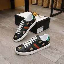Giày Gucci Ace Embroidered 'Bees and Stars' 386750-A38F0-1079 - Ảnh 3