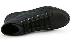 Giày Gucci Original GG Canvas High-top Black 426188-KQWM0-1948 - Ảnh 3