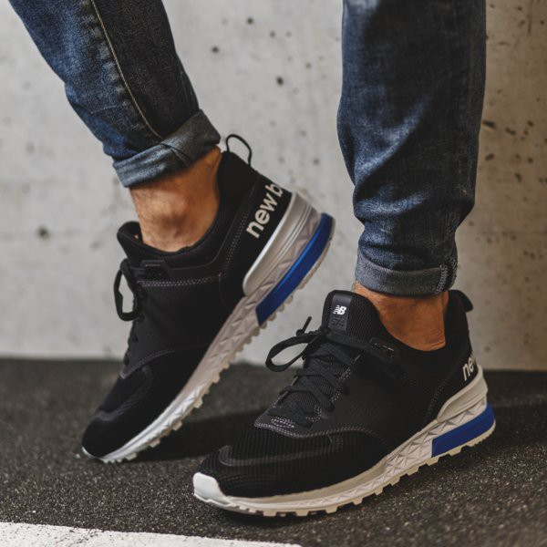 Giày New Balance 574 'Black Blue' MS574PCB - Ảnh 6