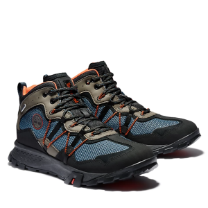 Alternative view of Giày Timberland Garrison Trail Mid Hiker for Men in Dark Blue A28DX477