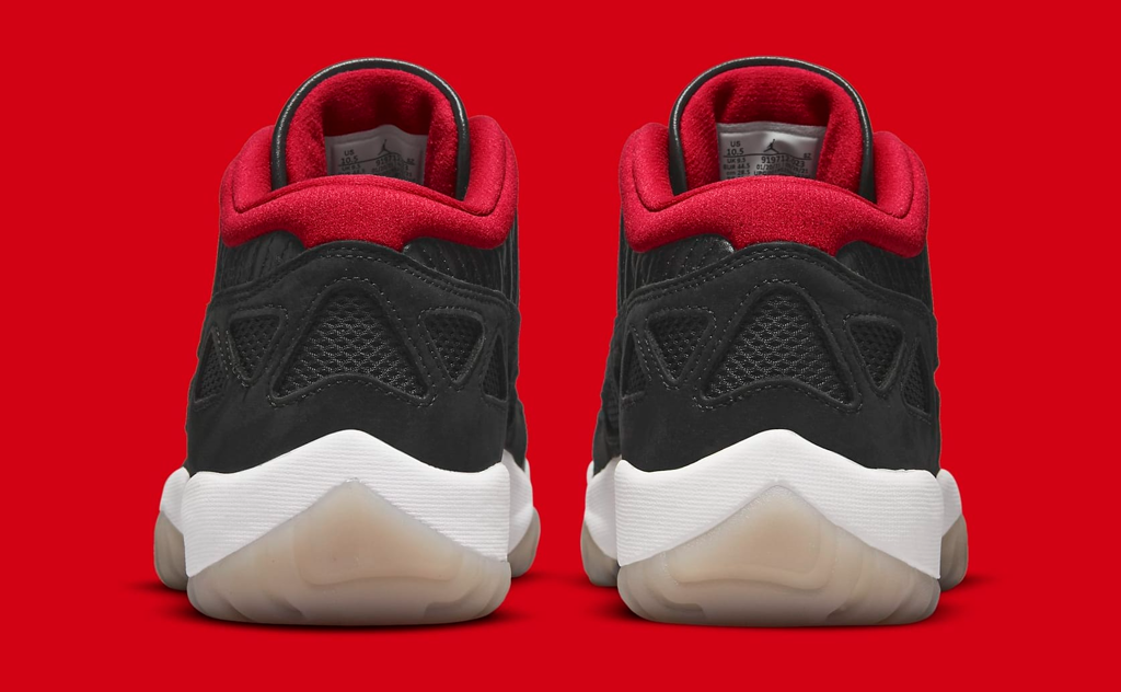 Giày Nike Air Jordan 11 Retro Low IE 'Bred' 2021 919712-023 - Ảnh 5