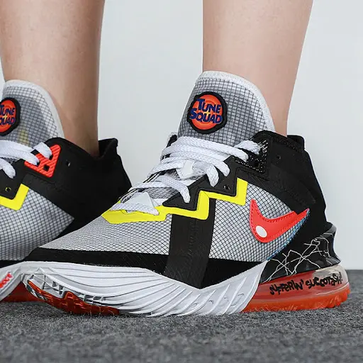 Giày Nike Space Jam x LeBron 18 Low EP 'Sylvester x Tweety' CV7564-103 - Ảnh 3