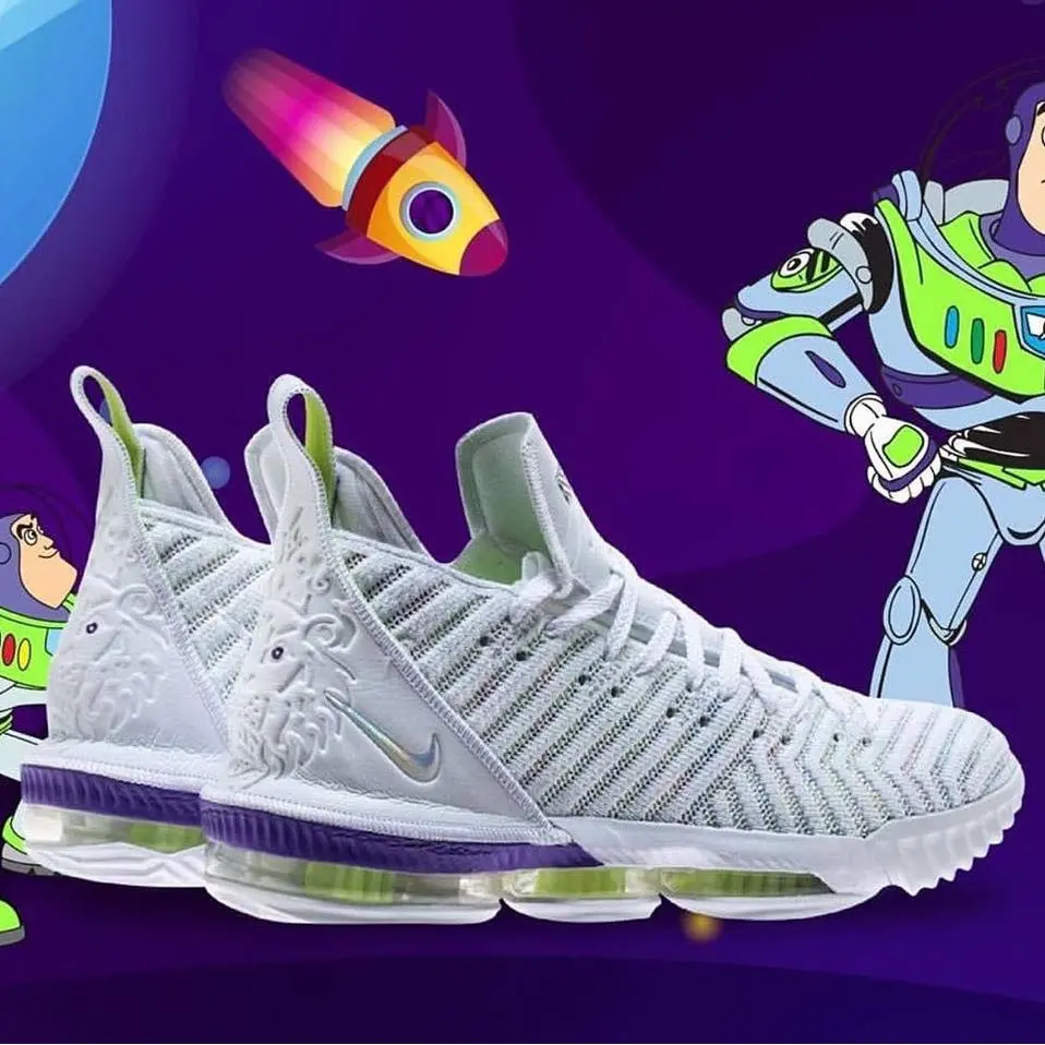 Giày Nike LeBron 16 EP 'Buzz Lightyear' AO2595-102 - Ảnh 5