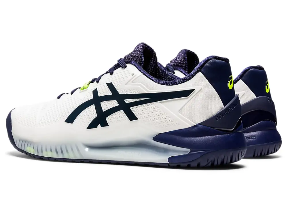 Giày Tennis Asics Gel Resolution 8 'White Peacoat' 1041A079-102 - Ảnh 4