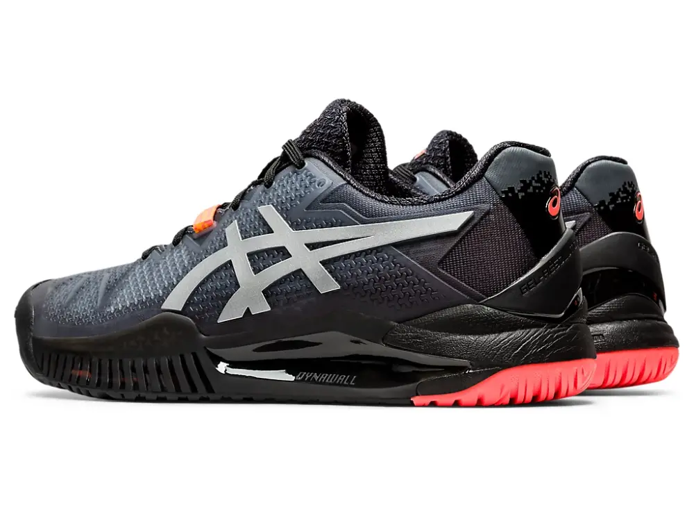 Giày Tennis Asics Gel Resolution 8 L.E 'Black Sunrise Red' 1042A122-010 - Ảnh 3