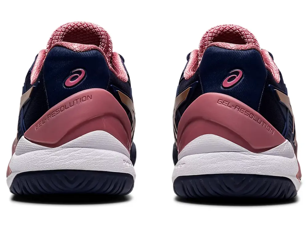 Giày Tennis Asics Wmns Gel Resolution 8 'Peacoat Rose Gold' 1042A072-404 - Ảnh 5