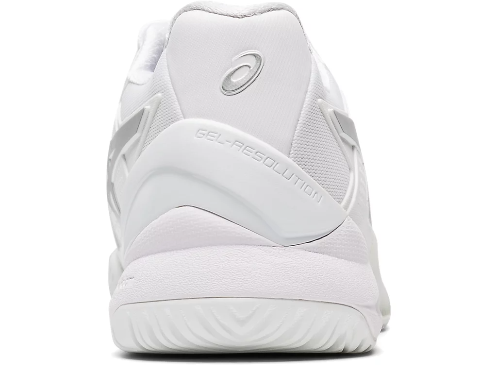 Giày Tennis Asics Wmns Gel Resolution 8 'White Pure Silver' 1042A072-100 - Ảnh 5