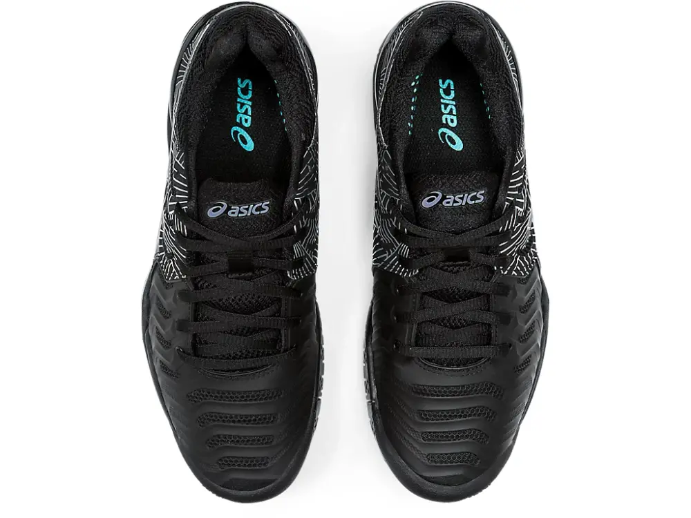 Giày Tennis Asics Wmns Gel Resolution 7 LE 'Black Silver' 1042A092-001 - Ảnh 7