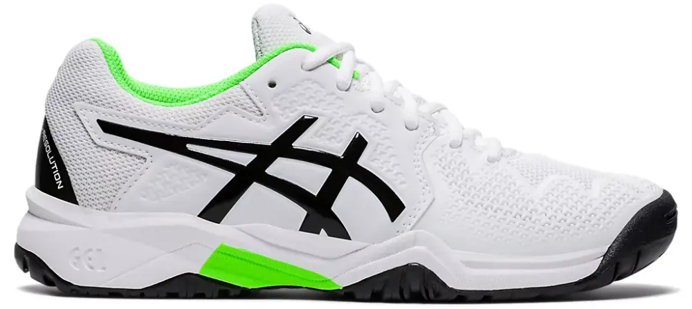 Giày Tennis Asics Junior Gel Resolution 8 GS 'White' 1044A018-105