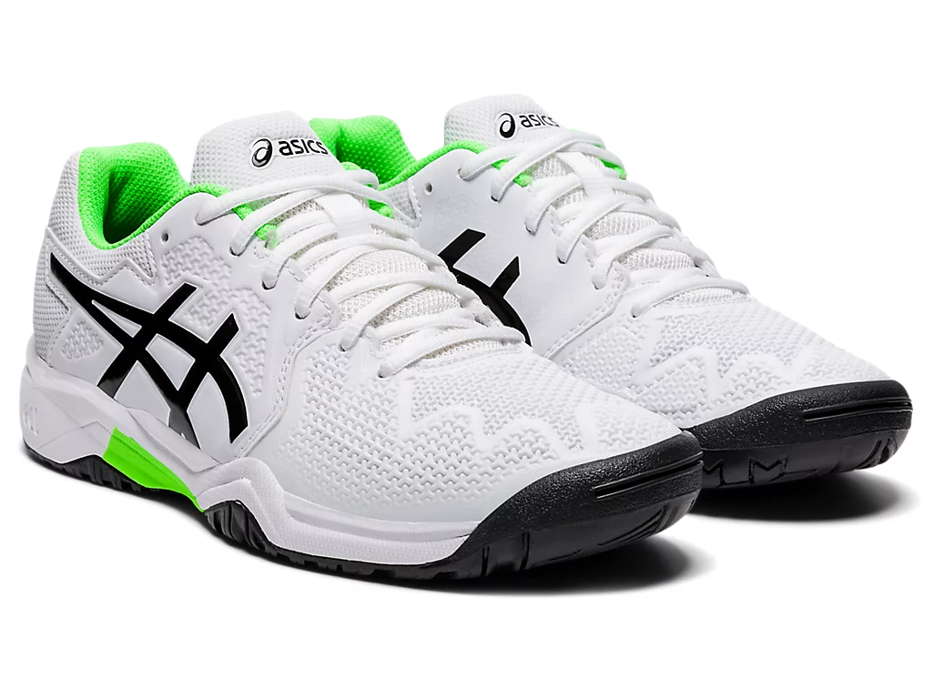 Giày Tennis Asics Junior Gel Resolution 8 GS 'White' 1044A018-105 - Ảnh 3