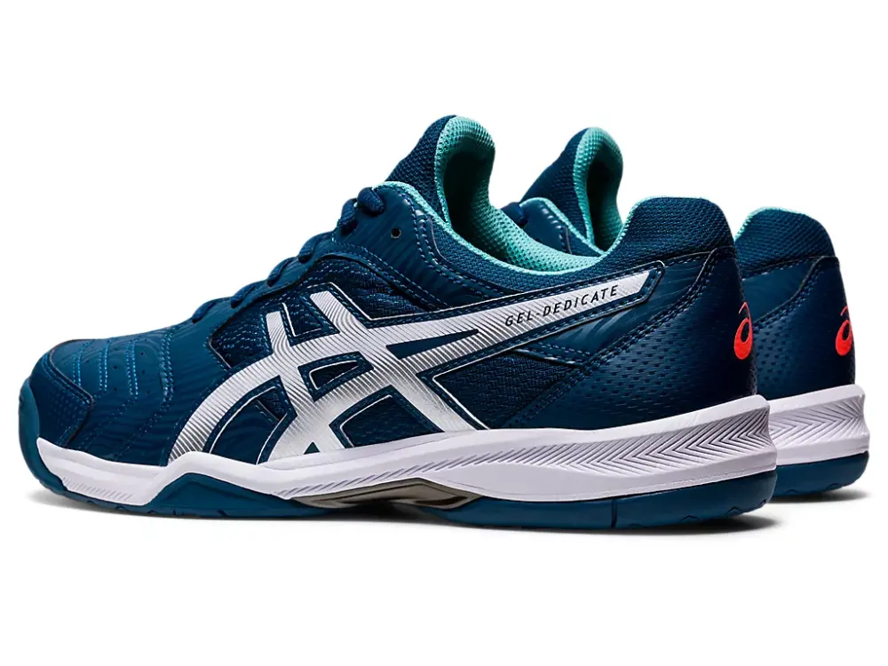 Giày Tennis Asics Gel-Dedicate 6 'Mako Blue White' 1041A074-404 - Ảnh 3