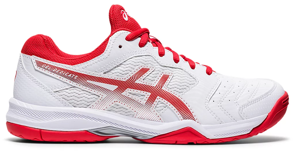 Giày Tennis Asics Gel-Dedicate 6 'White Fiery Red' 1042A067-107