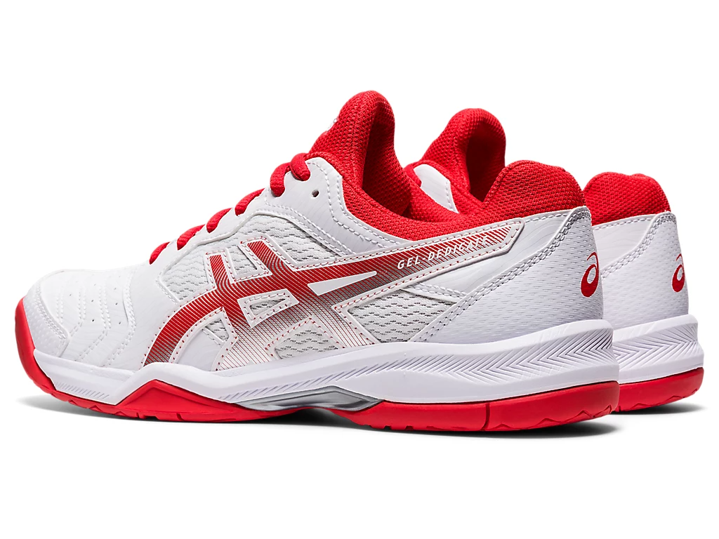 Giày Tennis Asics Gel-Dedicate 6 'White Fiery Red' 1042A067-107 - Ảnh 3