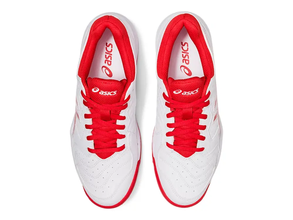 Giày Tennis Asics Gel-Dedicate 6 'White Fiery Red' 1042A067-107 - Ảnh 6