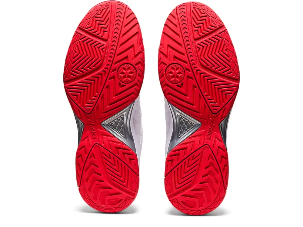 Giày Tennis Asics Gel-Dedicate 6 'White Fiery Red' 1042A067-107 - Ảnh 7
