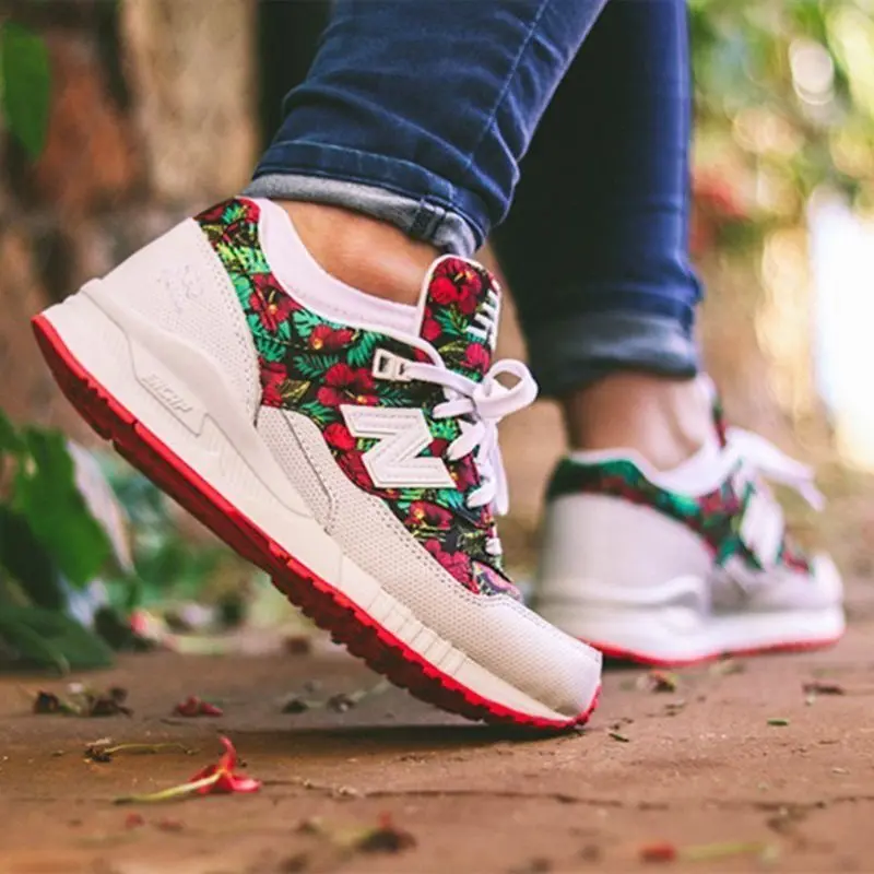 Giày New Balance Wmns 530 'White Floral' W530TCA - Ảnh 6