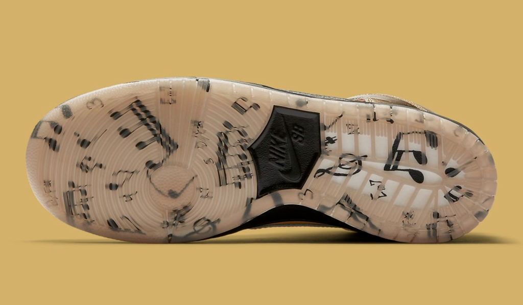 Giày Nike Humidity x Dunk High SB 'Trumpet' AV4168-776 - Ảnh 7