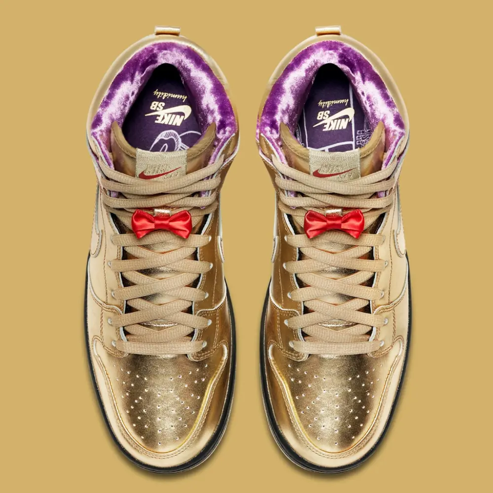 Giày Nike Humidity x Dunk High SB 'Trumpet' AV4168-776 - Ảnh 6