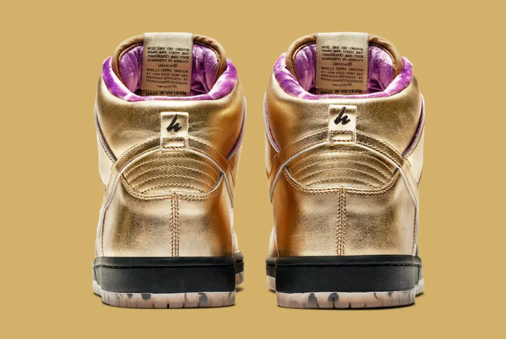 Giày Nike Humidity x Dunk High SB 'Trumpet' AV4168-776 - Ảnh 8