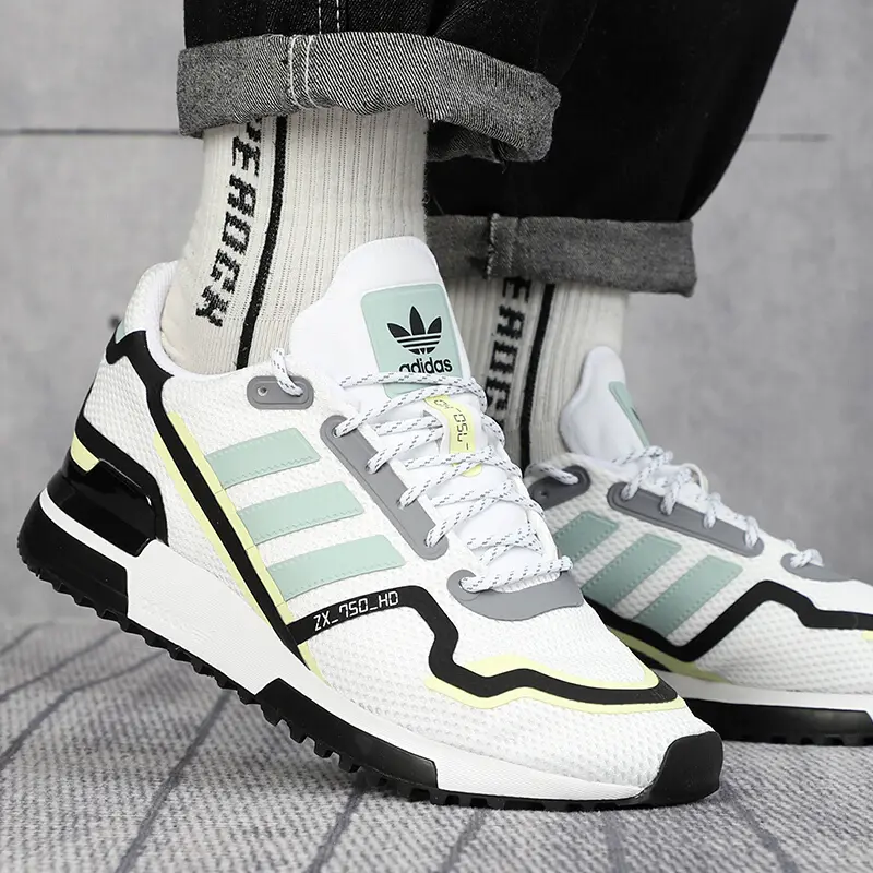 Giày Adidas ZX 750 HD 'White Green Tint' FV2875 - Ảnh 4
