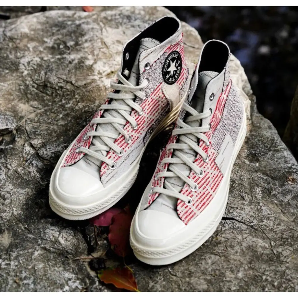 Alternative view of Giày Converse Chuck 70 High 'Patchwork Twill' 170059C