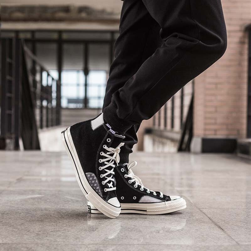 Giày Converse Chuck 70 High 'Black Mouse' 166855C - Ảnh 6