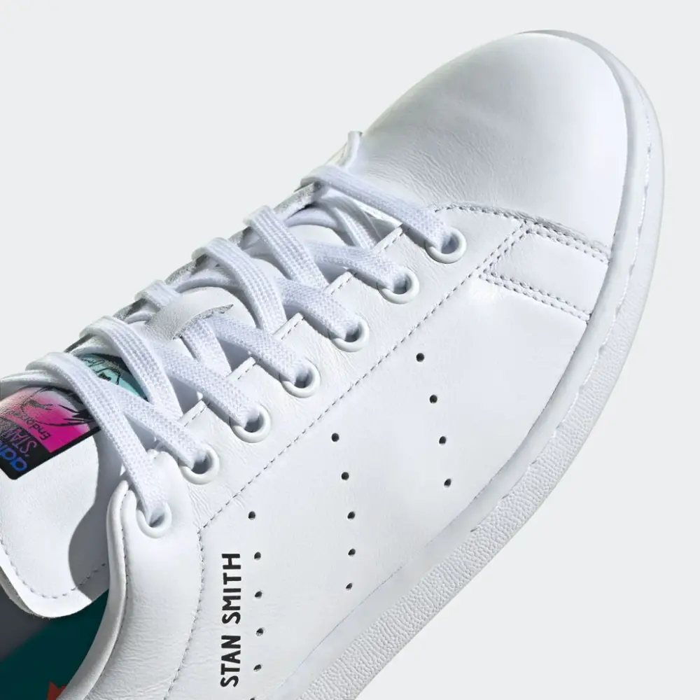 Giày Adidas Stan Smith White Rainbow FX3517 - Ảnh 3