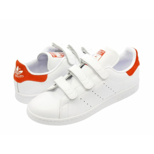 Alternative view of Giày Adidas Stan Smith 'Strap Orange' BB0067