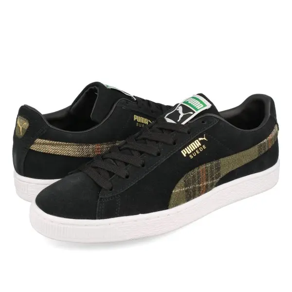 Giày Puma Suede Classic Flannel 'Black' 384605-01 - Ảnh 5