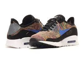 Giày Nike Air Max 90 Ultra 2.0 Flyknit 'Black Medium Blue Cool Grey' 881109-001 - Ảnh 3