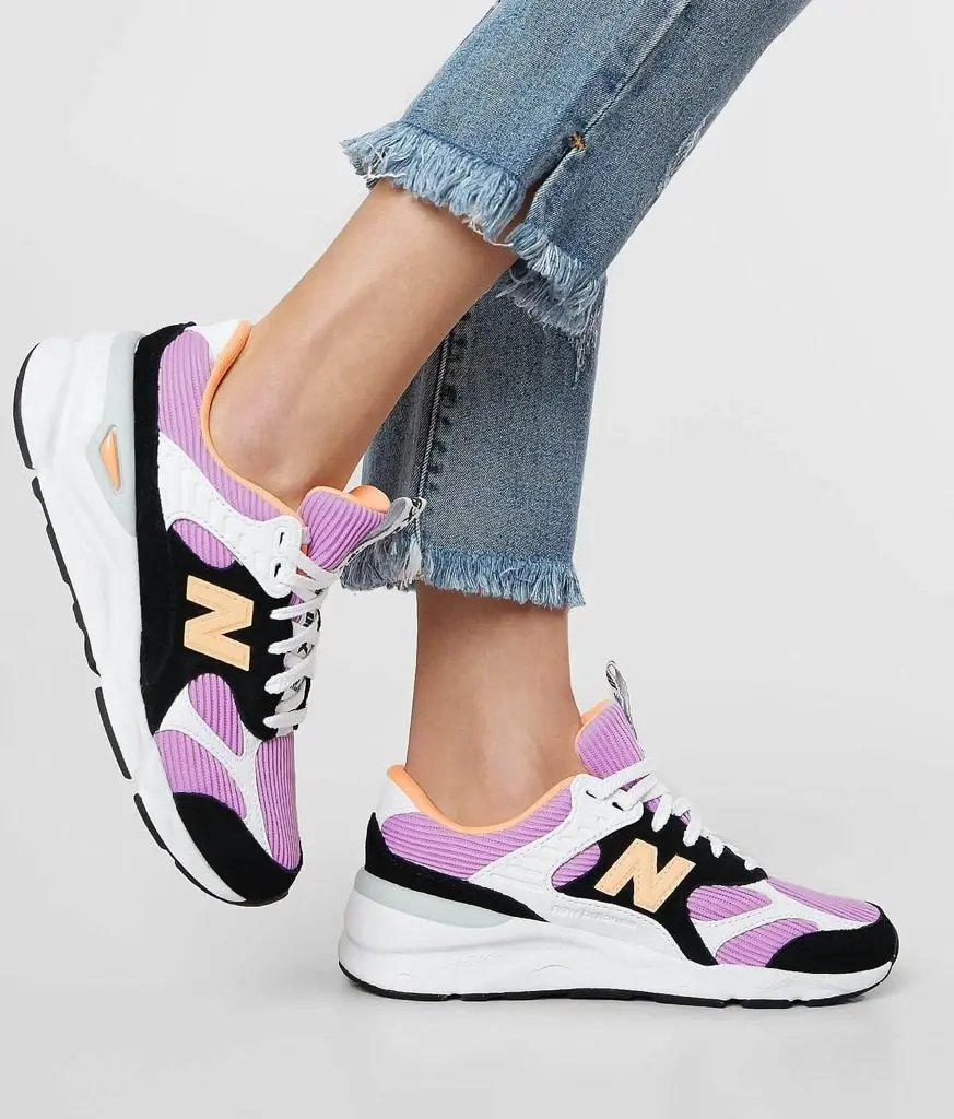 Giày New Balance X90 'Black Dark Violet' WSX90TLS - Ảnh 5
