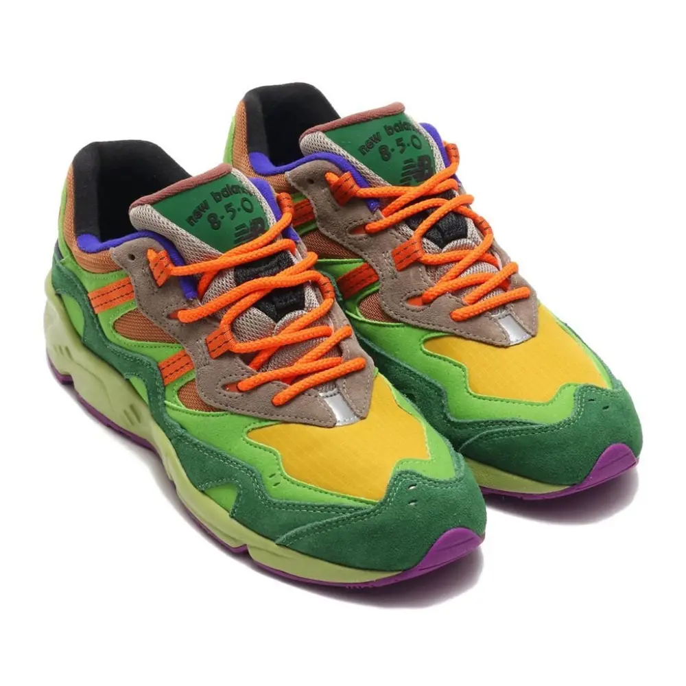 Alternative view of Giày New Balance 850 Atmos 'Brown Green' ML850ATA
