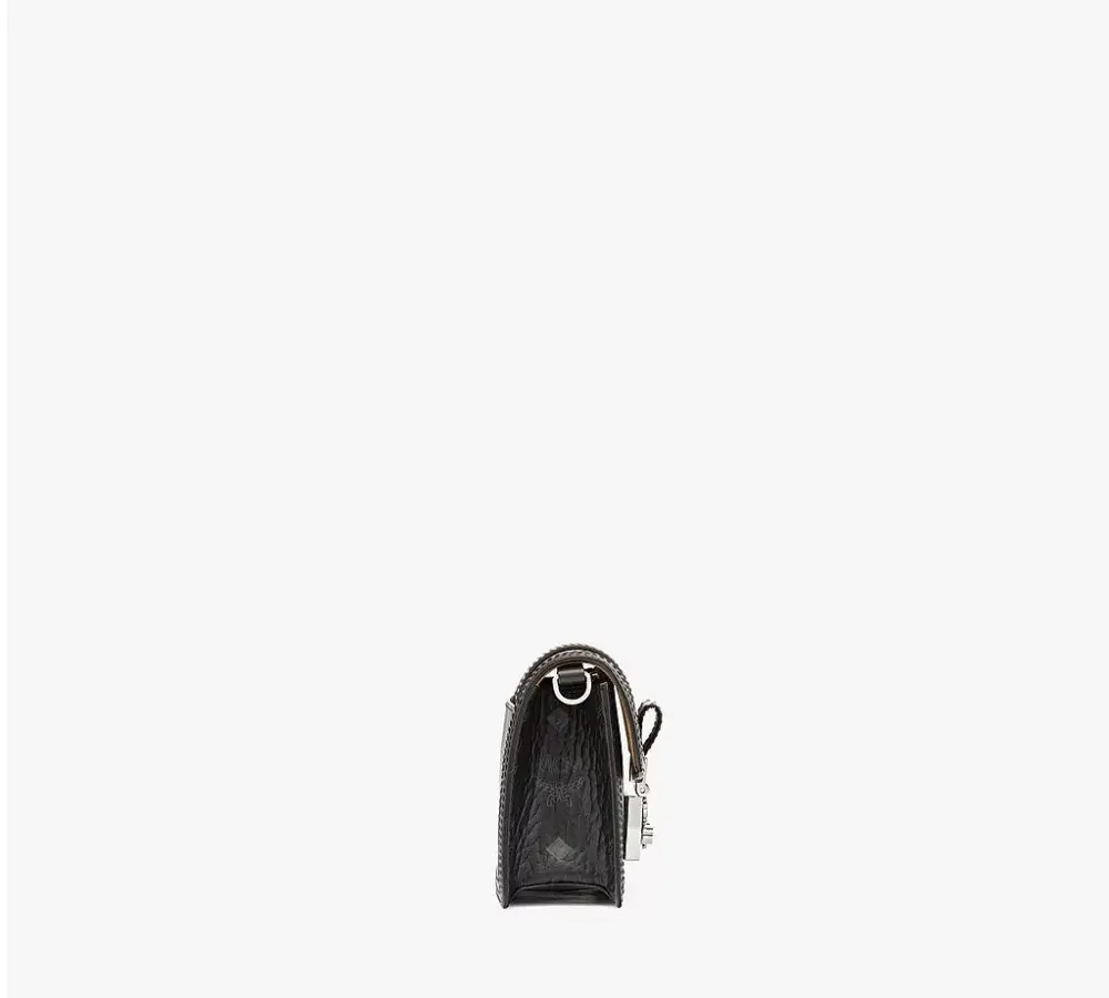 Túi MCM Mini Gretl Crossbody In Visetos 'Black' MWRBAWO05BK001 - Ảnh 3