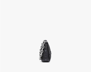 Alternative view of Túi MCM Mini Delmy Shoulder Bag In Visetos 'Black' MWSBAER01BK001