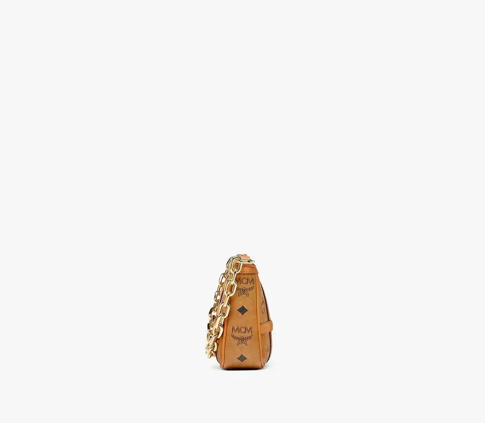 Túi MCM Mini Delmy Shoulder Bag In Visetos 'Cognac' MWSBAER01CO001 - Ảnh 3