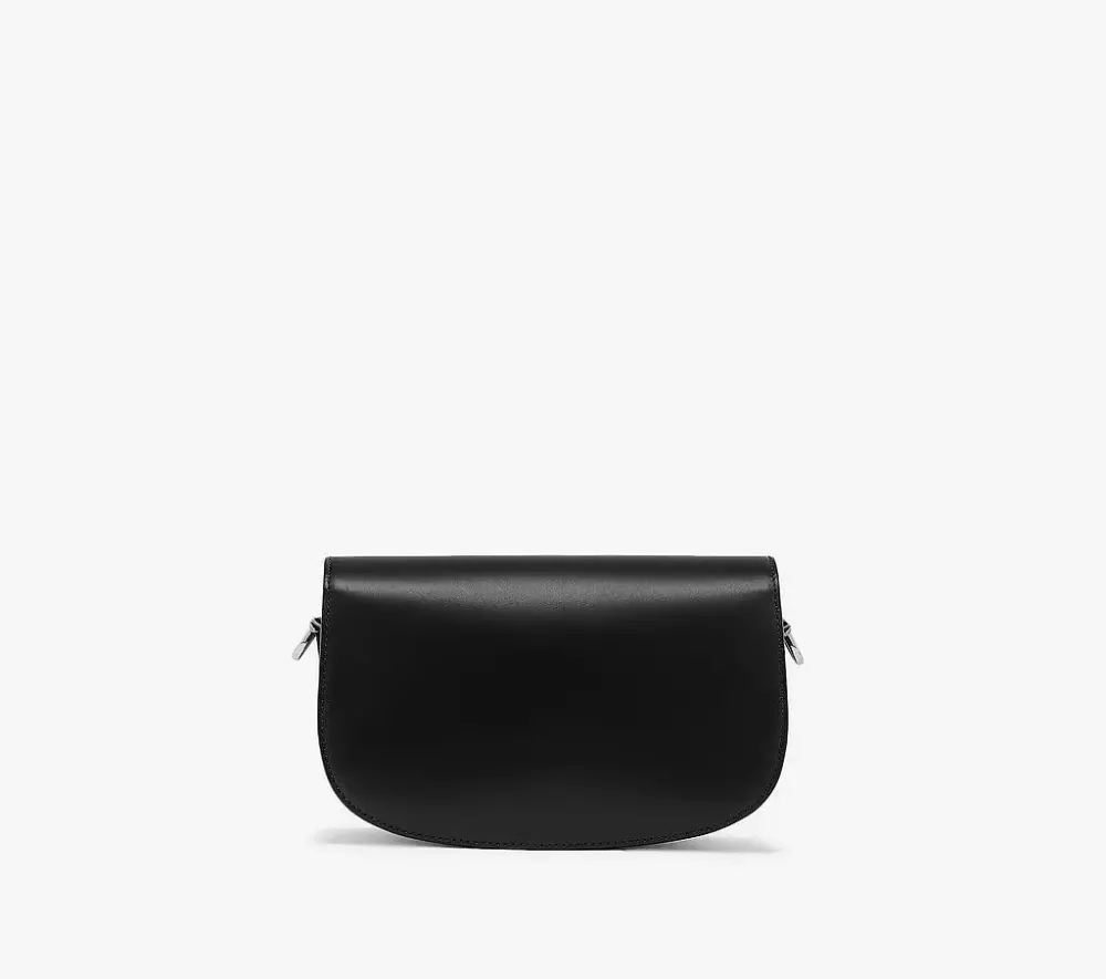 Túi MCM Smal EW Patricia Shoulder Bag In Vachetta Leather 'Black' MWSBSPA01BK001 - Ảnh 4