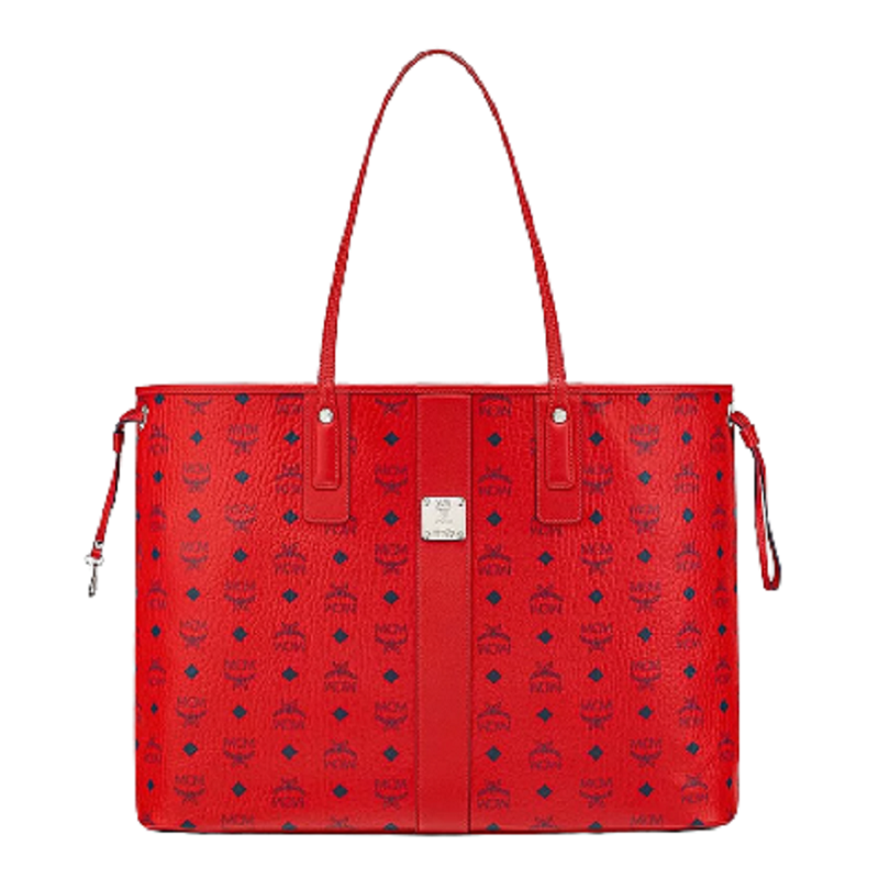 Túi MCM Large Reversible Liz Shopper In Visetos 'Red' MWPAAVI01XC001