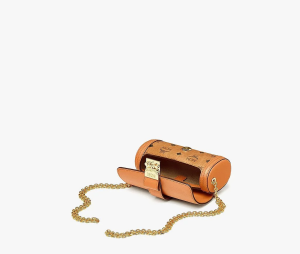 Alternative view of Túi MCM Mini Tracy Cylinder Bag In Visetos 'Cognac' MYZBSXT01CO001