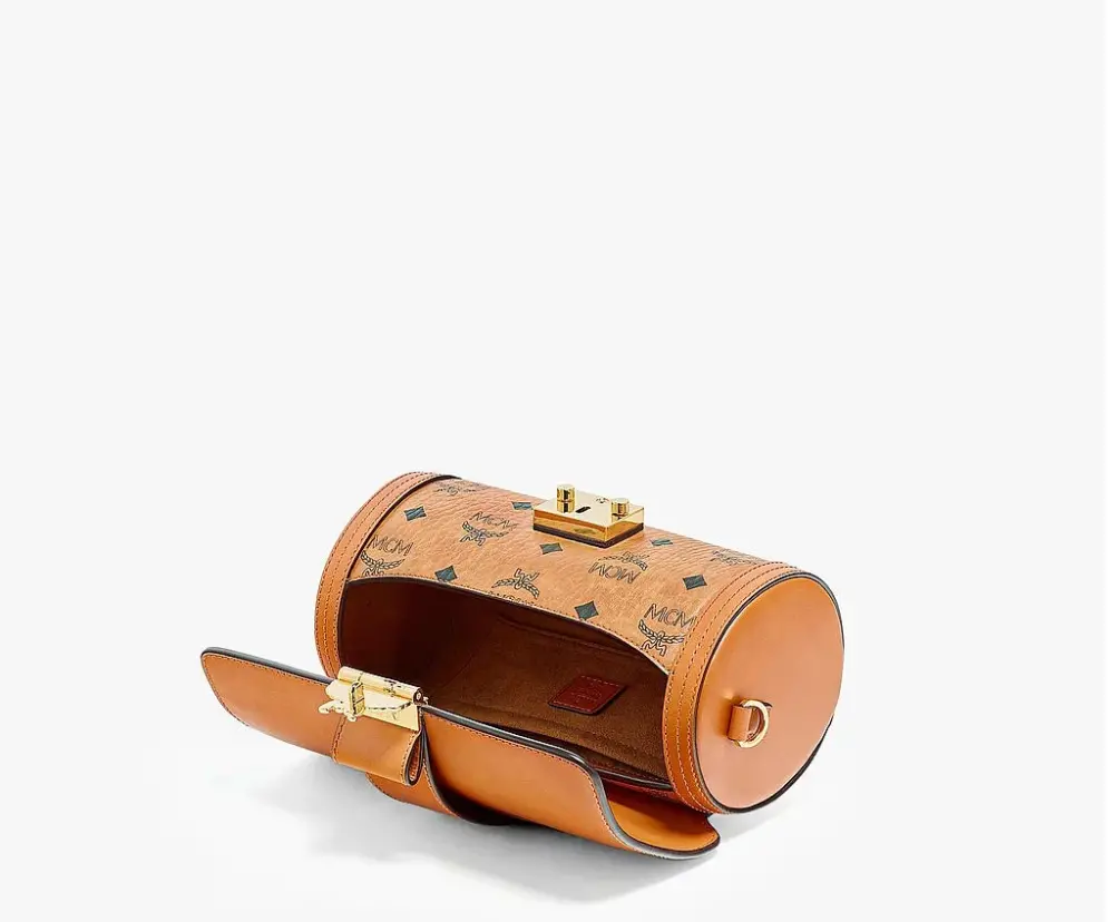 Túi MCM Small Tracy Crossbody In Visetos Cognac MWRBSXT01CO001 - Ảnh 4